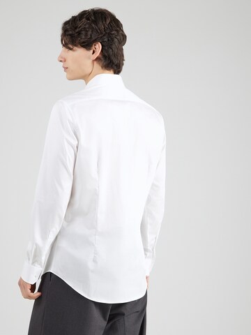 Michael Kors Slim fit Button Up Shirt in White: back