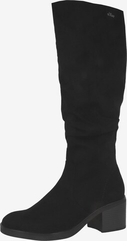 Bottes '5-25505-41' s.Oliver en noir