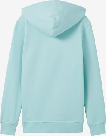 TOM TAILOR Sweatshirt i blå