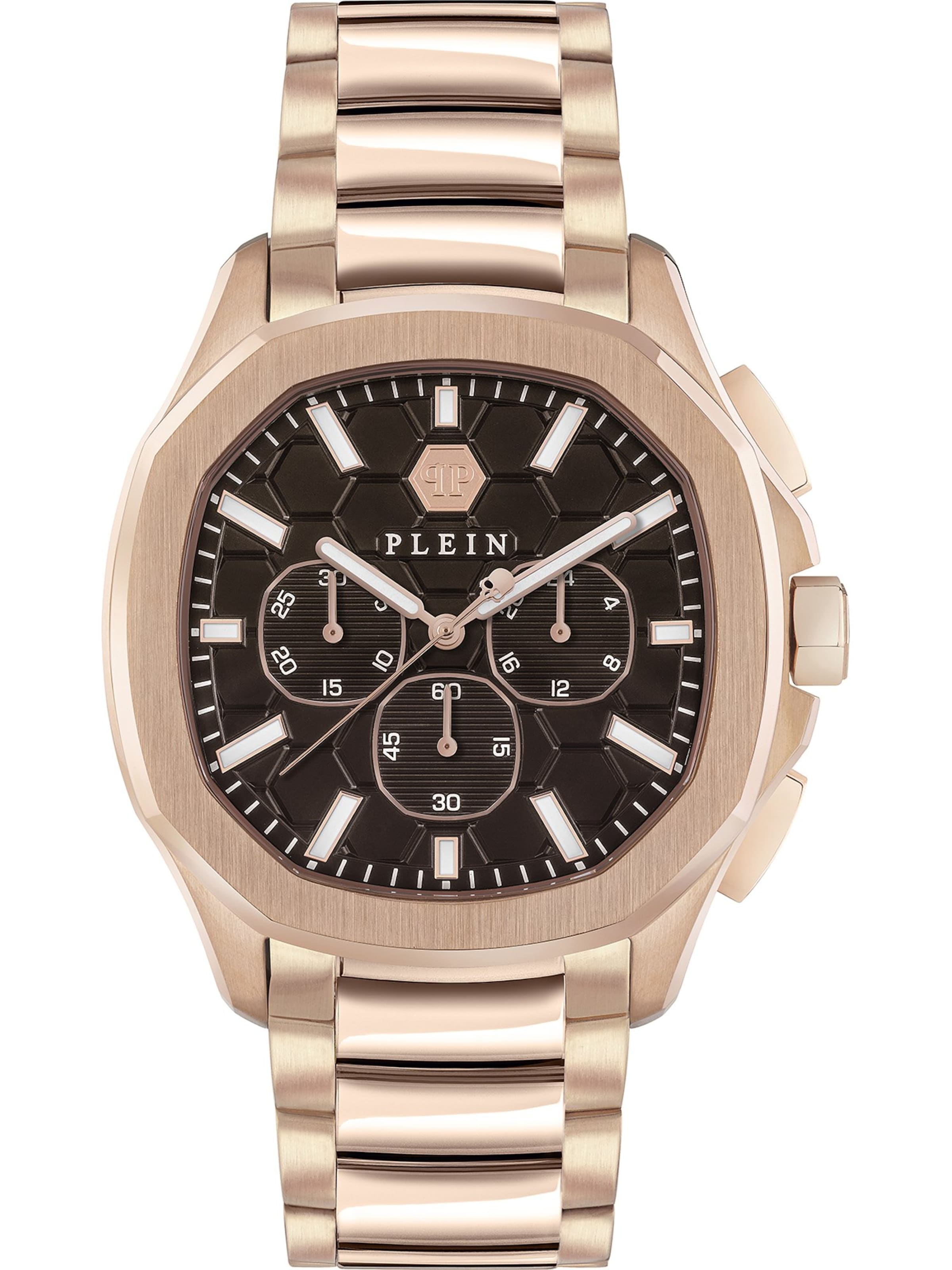 Philipp Plein Analogt ur i guld: forside
