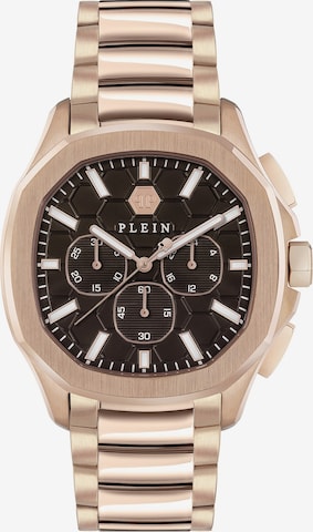 Philipp Plein Analoguhr in Gold: Vorderseite