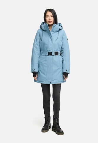 Manteau d’hiver 'Frostkuss 14' NAVAHOO en bleu
