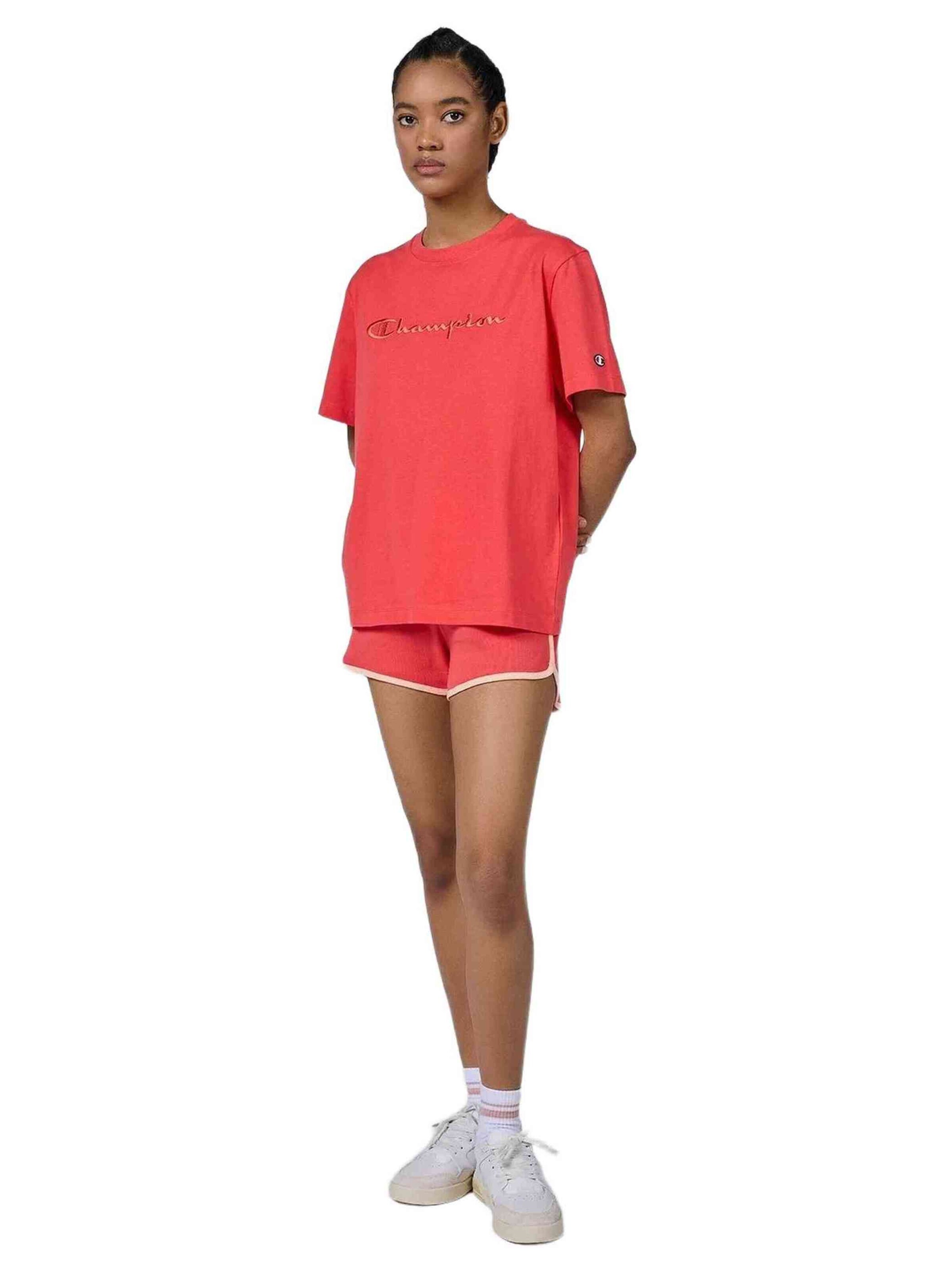 Maglietta '117145-PS182' di Champion in rosso