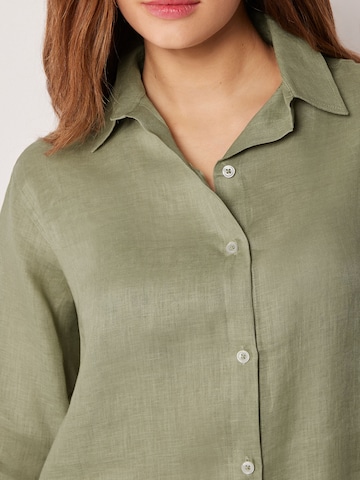 CALZEDONIA Bluse in Grün