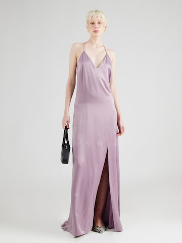 VILA ROUGE Suknia wieczorowa 'MADELYN' w kolorze fioletowy: przód