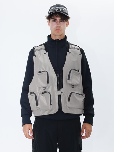 Youthup Sports Vest in Light grey, Item view