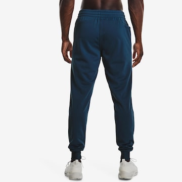Effilé Pantalon de sport 'Armour' UNDER ARMOUR en bleu
