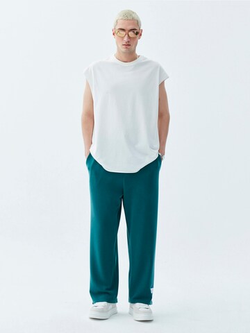 Wide Leg Pantalon 'Detroit' VAMOS CLO en vert