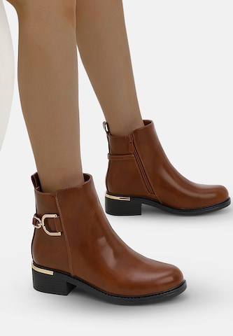 Elara Støvletter i brun