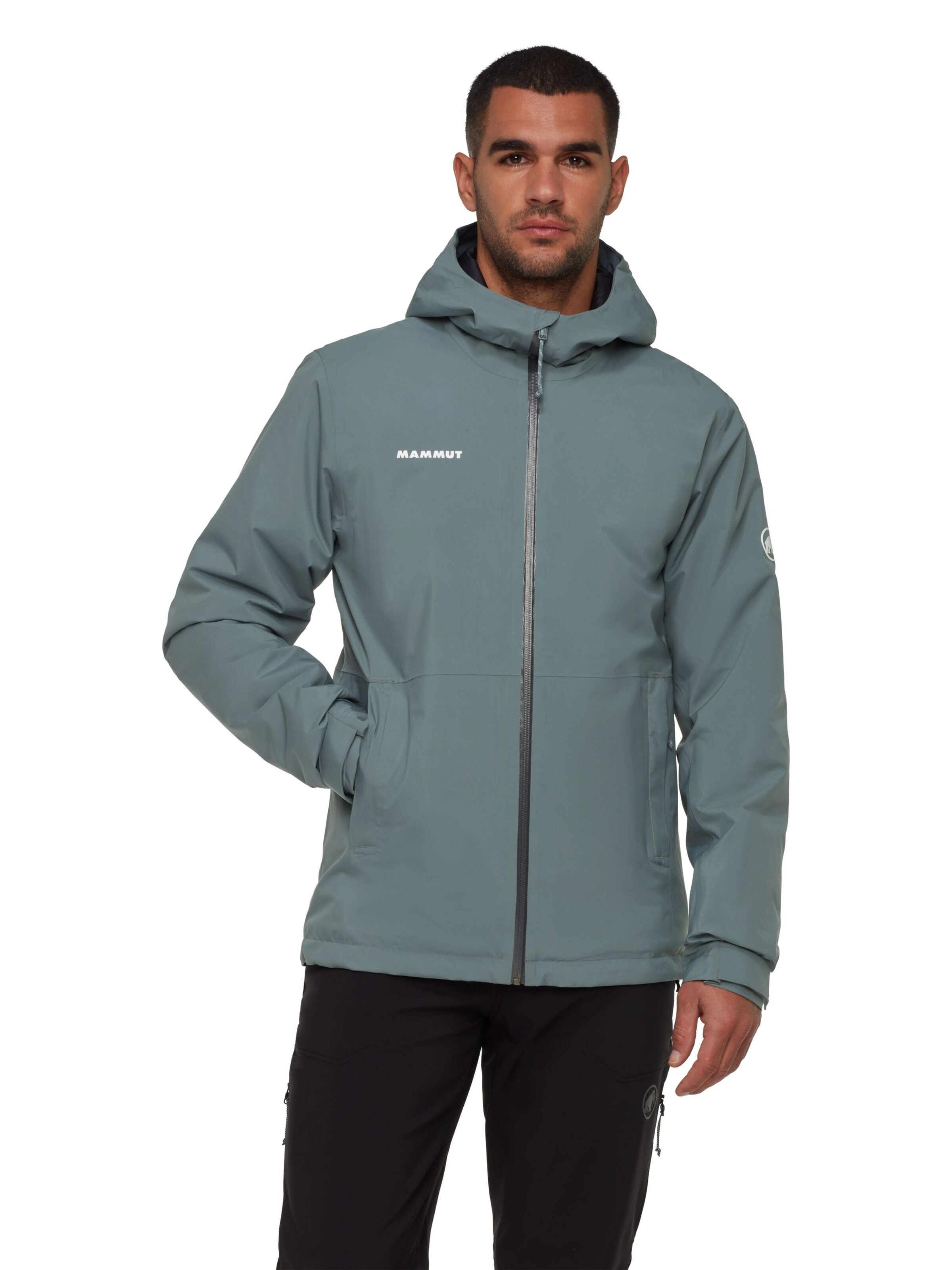 MAMMUT Outdoor jacket in Green: front