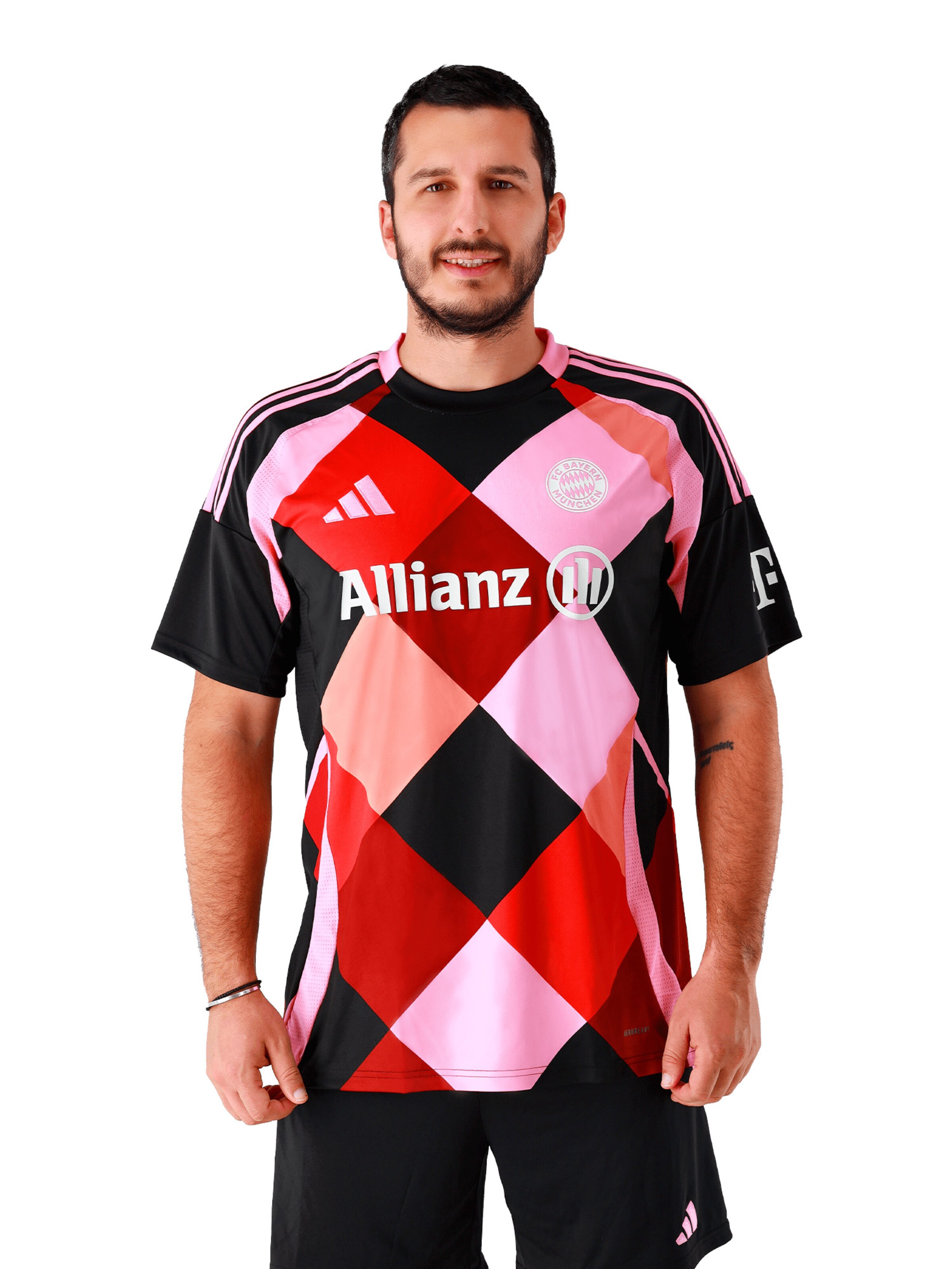 FC BAYERN MÜNCHEN Trikot in Schwarz: Vorderseite