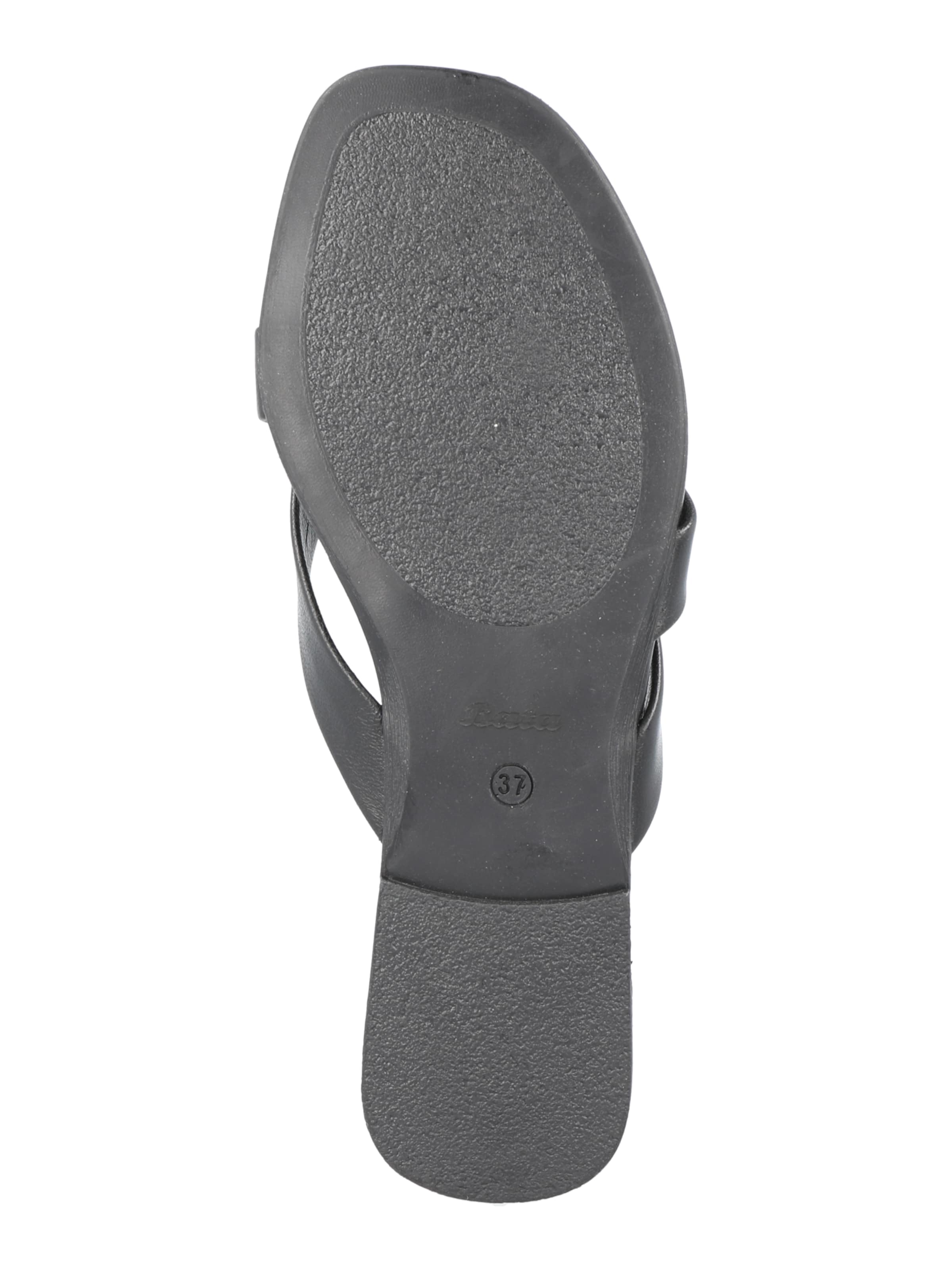 Bata Teenslipper in Zwart