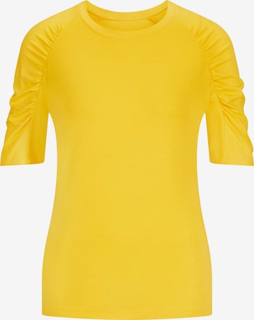 T-shirt Linea Tesini by heine en jaune : devant