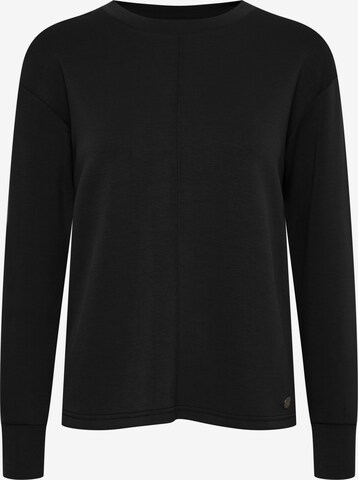 Oxmo Sweater 'Pea' in Black: front
