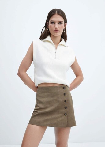 MANGO Skirt 'charlota' in Brown: front
