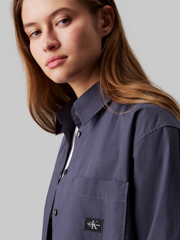 Calvin Klein Jeans Bluse in Grau