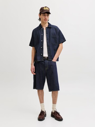 JACK & JONES Comfort Fit Hemd in Blau