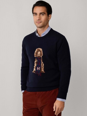 Hackett London Pullover in Blau