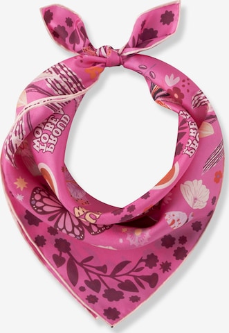 Foulard CODELLO en rose : devant