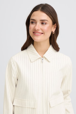 Veste mi-saison 'FRINEZ' Fransa en blanc