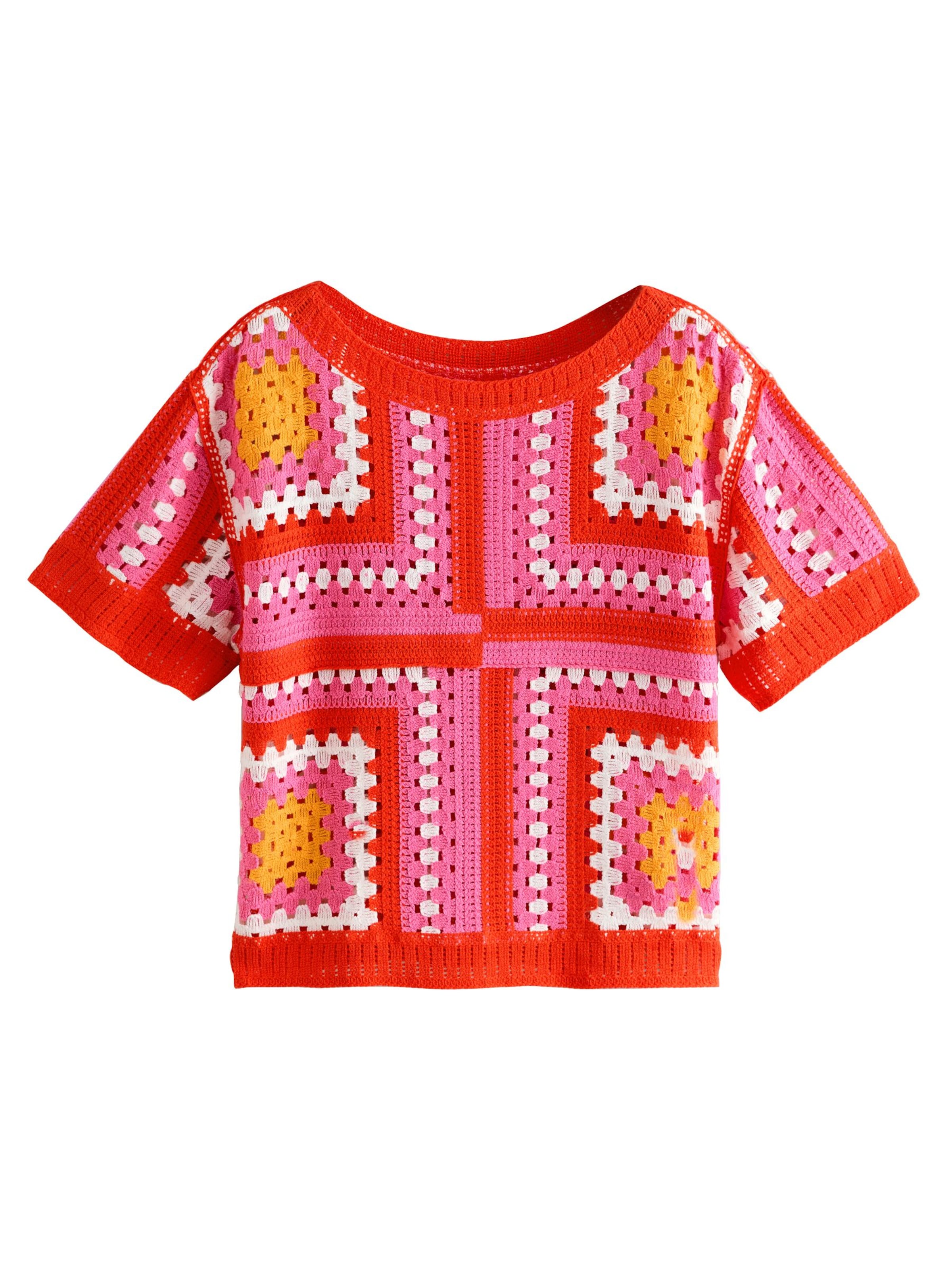 Next Sweter w kolorze różowy: przód