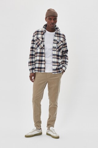 Matinique Regular fit Overhemd in Bruin