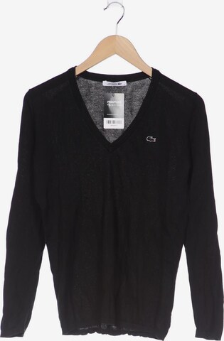 LACOSTE Sweater & Cardigan in M in Black: front