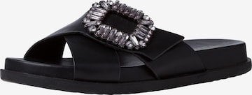 TAMARIS Mules in Black: front