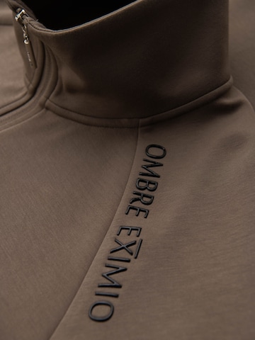 Felpa di Ombre in marrone