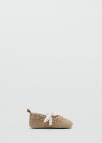 MANGO KIDS Ballet Flats 'Clau' in Beige