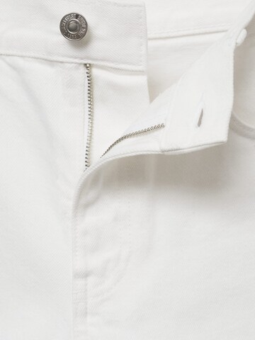 MANGO Regular Jeans 'Zoe' in White