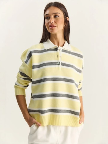 Pull-over 'Pullover' Bianco Lucci en jaune