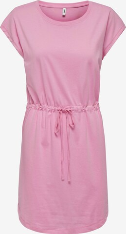 Robe 'MAY' ONLY en rose : devant