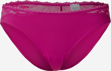 Calvin Klein Underwear - Cueca em roxo: frente