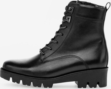 GABOR Lace-Up Ankle Boots in Black