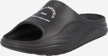 Karl Lagerfeld - Zapatos abiertos 'SKOONA' en negro: frente