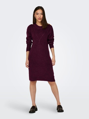 ONLY Knit dress 'CYRUS' in Red