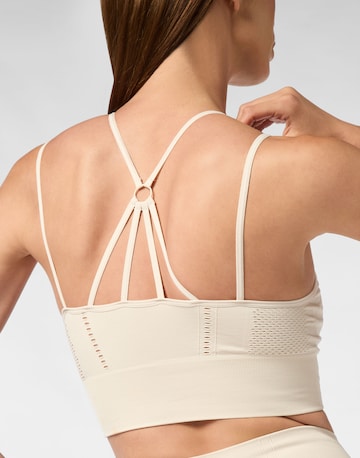 Plein Sport - Bustier Sujetador deportivo en beige