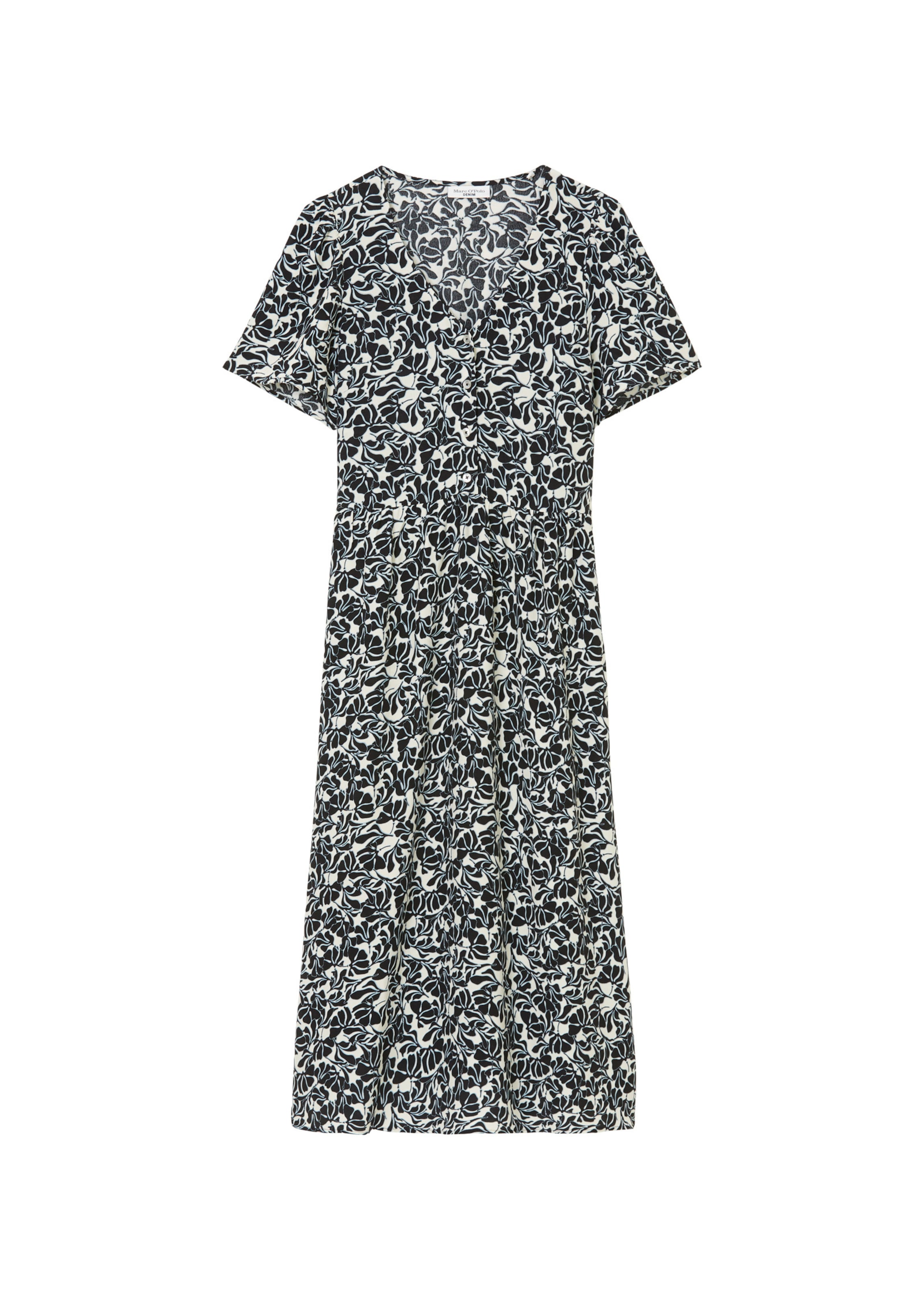 Marc O'Polo DENIM Kleid in Schwarz: Vorderseite