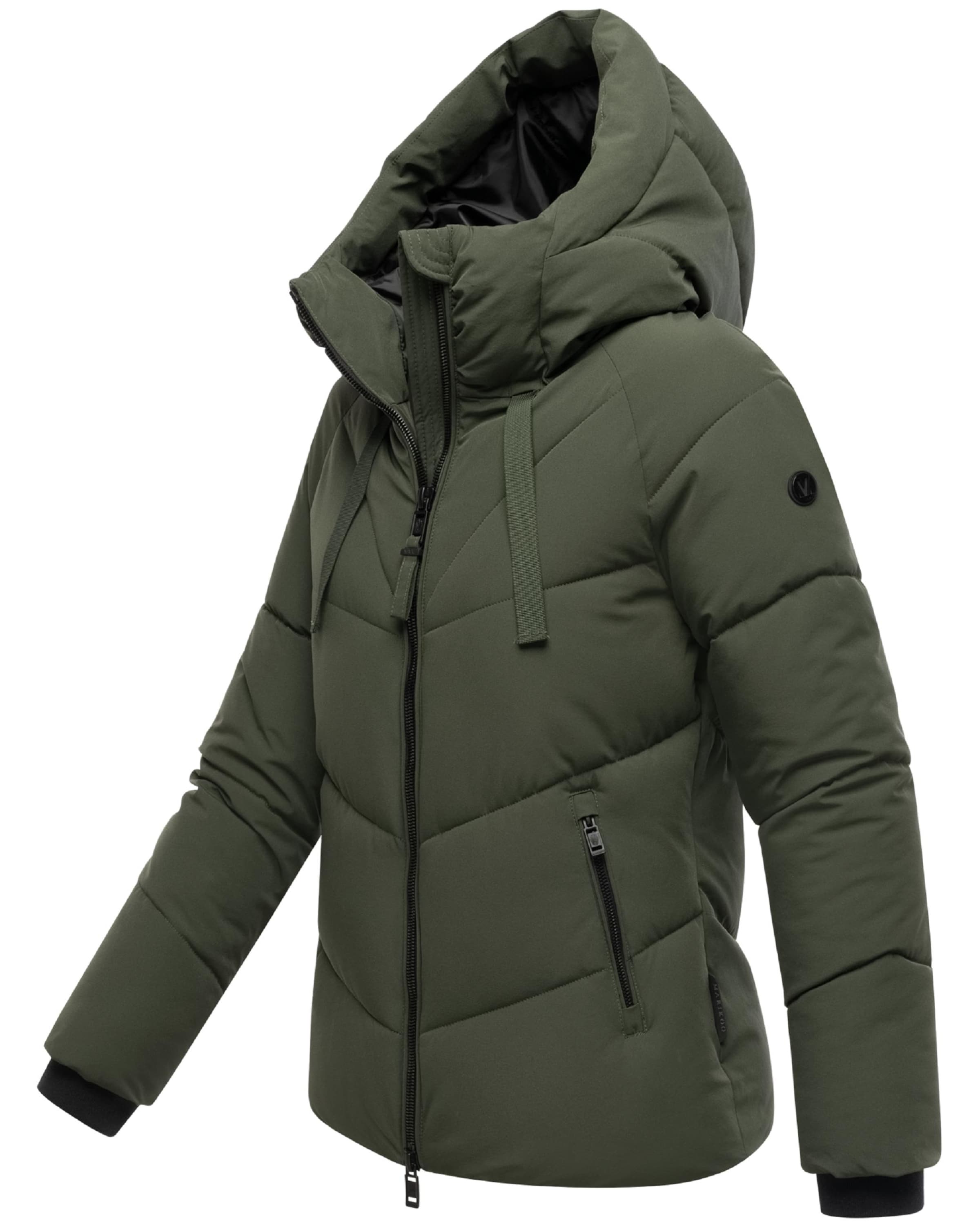 MARIKOO Vinterjakke 'Kwamee 16' i grøn