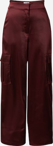 EDITED Wide leg Trousers 'Malena' in Red: front