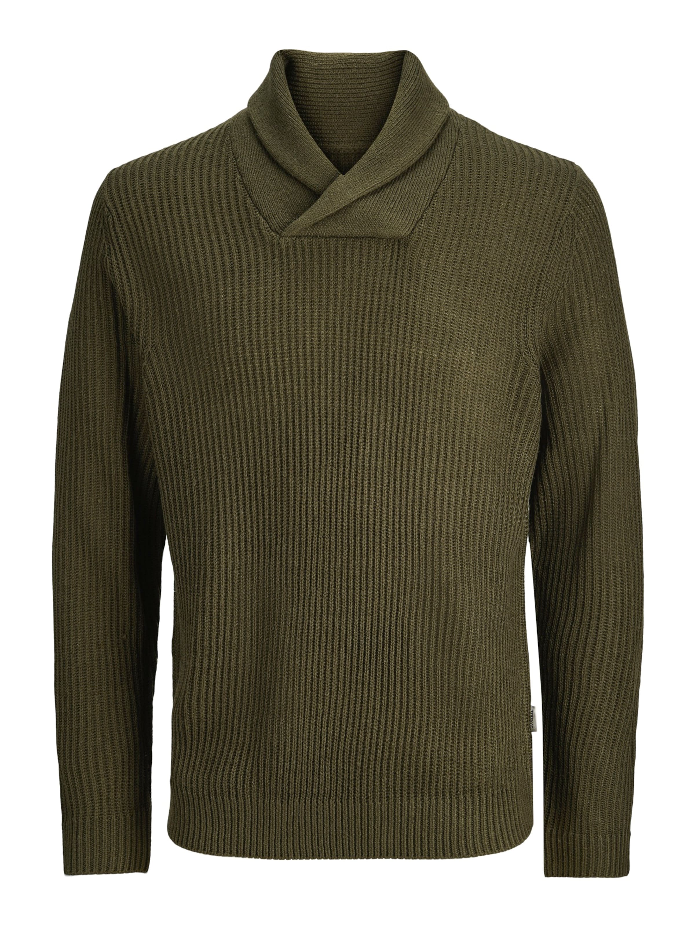 JJ Rebel Pullover 'JREBROWEN' i grøn: forside