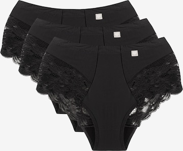 Slip 'Diamond 3506' Wolbar en noir : devant