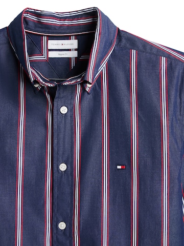TOMMY HILFIGER Regular fit Button Up Shirt in Blue