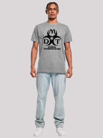 F4NT4STIC T-Shirt 'Harry Potter Department Of Magical Transportation' in Grau