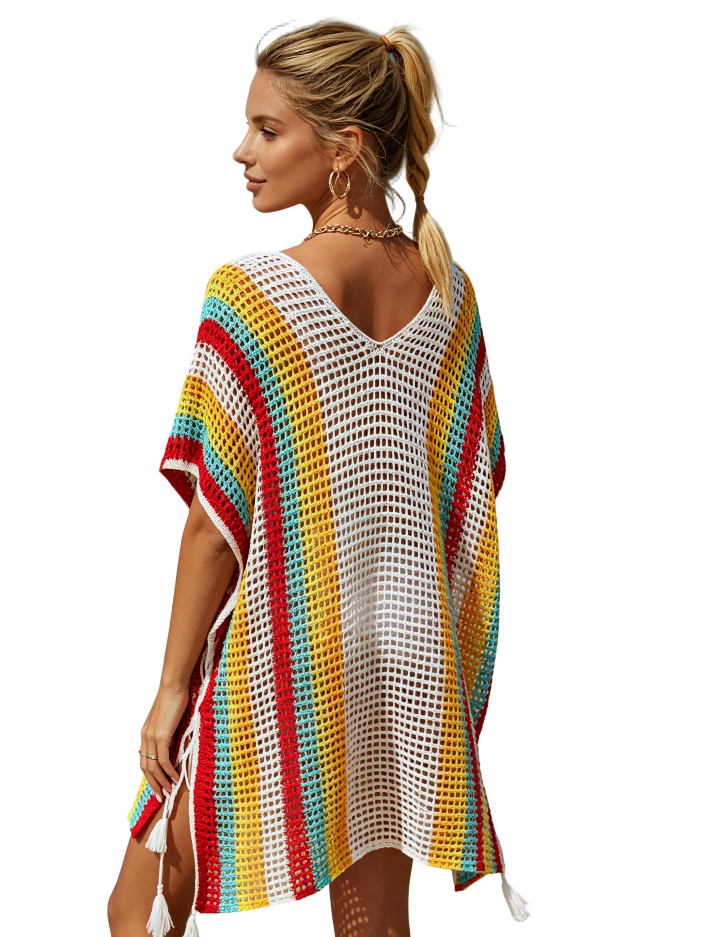 Yesfashion Strandkleid‌‌‌‌‌‌‌‌‌ in Weiß