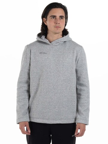 Divina Pullover 'Chilly' in Grau: Vorderseite