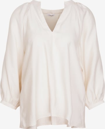 SEIDENSTICKER Bluse 'Schwarze Rose' in Weiß: Vorderseite