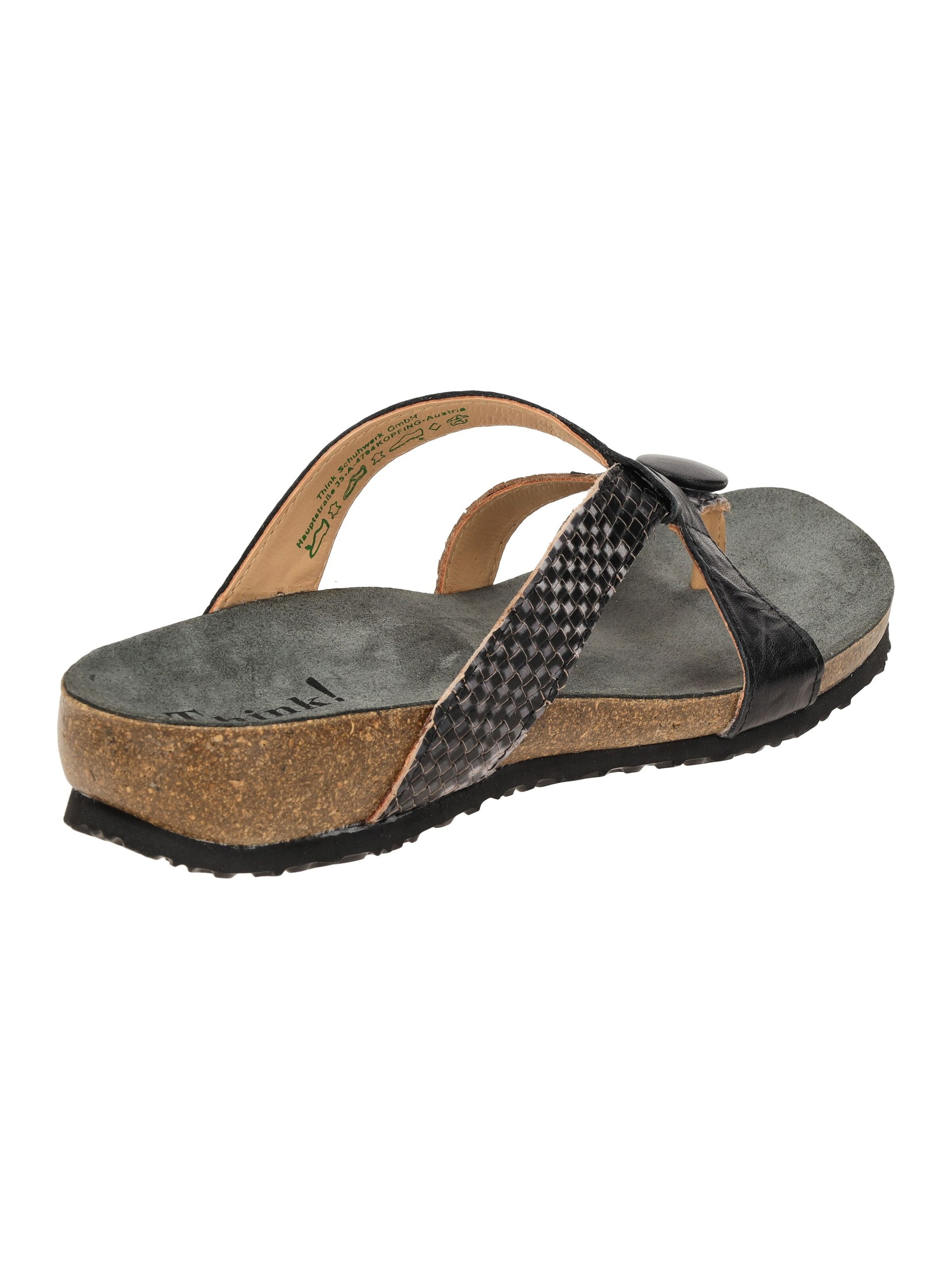 THINK! Mules 'Julia' in Black