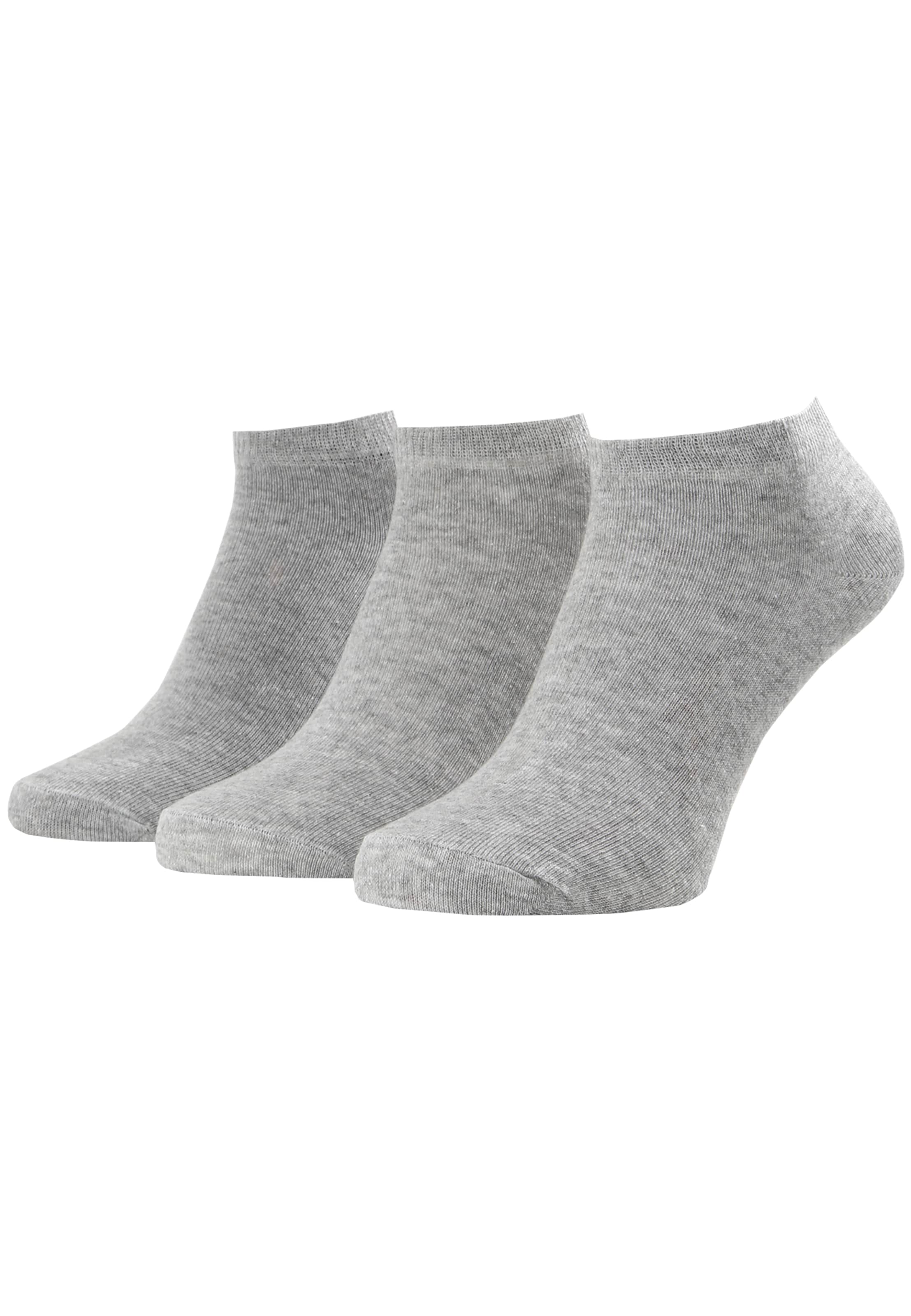 Albert Schäfer Sneakersocken in Grau: Vorderseite